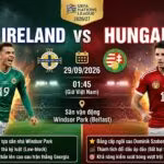 Ảnh bìa nhận định trận đấu Bắc Ireland vs Hungary lúc 01h45 ngày 29/09 khuôn khổ UEFA Nations League, trực tiếp trên TieulamTV.